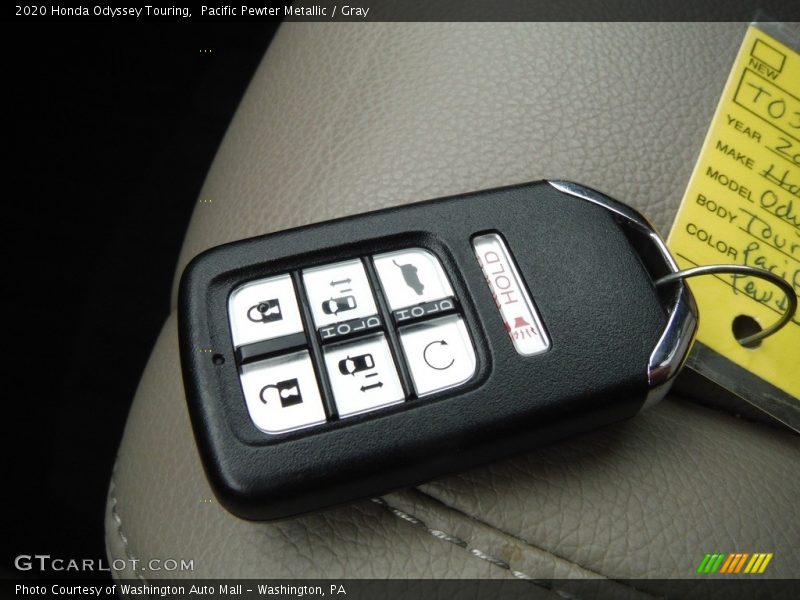 Pacific Pewter Metallic / Gray 2020 Honda Odyssey Touring