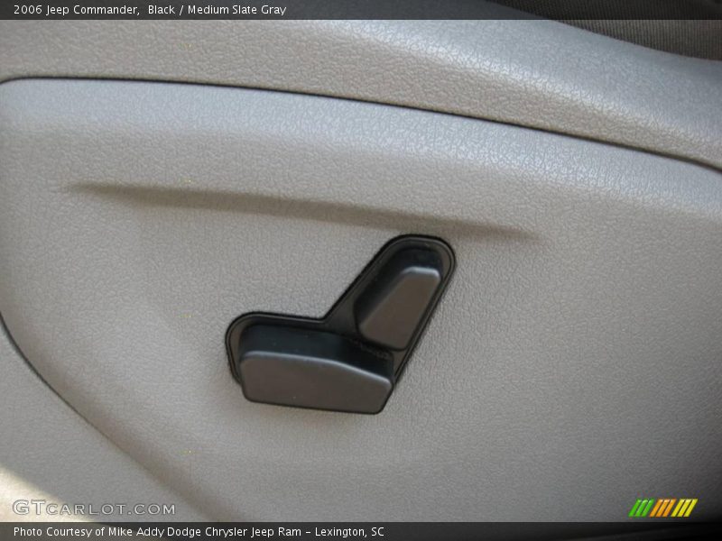 Black / Medium Slate Gray 2006 Jeep Commander
