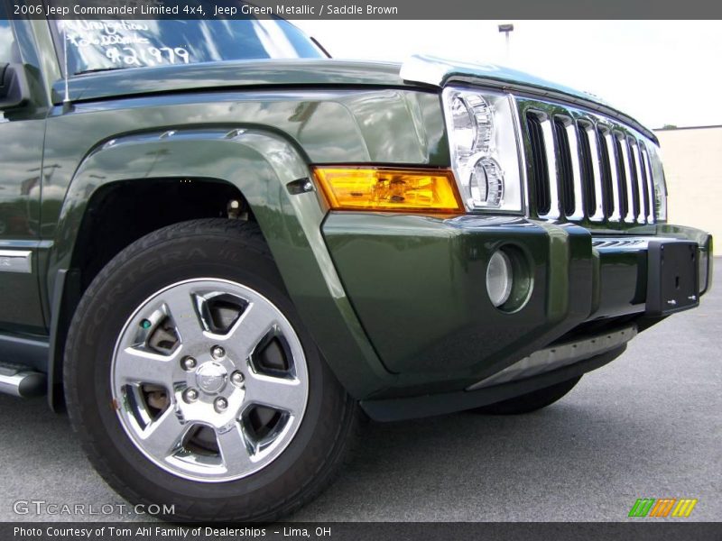 Jeep Green Metallic / Saddle Brown 2006 Jeep Commander Limited 4x4
