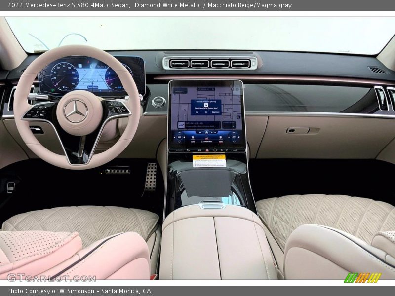 Dashboard of 2022 S 580 4Matic Sedan