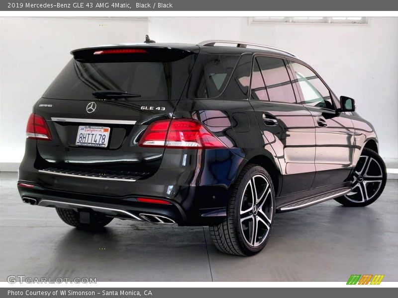 Black / Black 2019 Mercedes-Benz GLE 43 AMG 4Matic