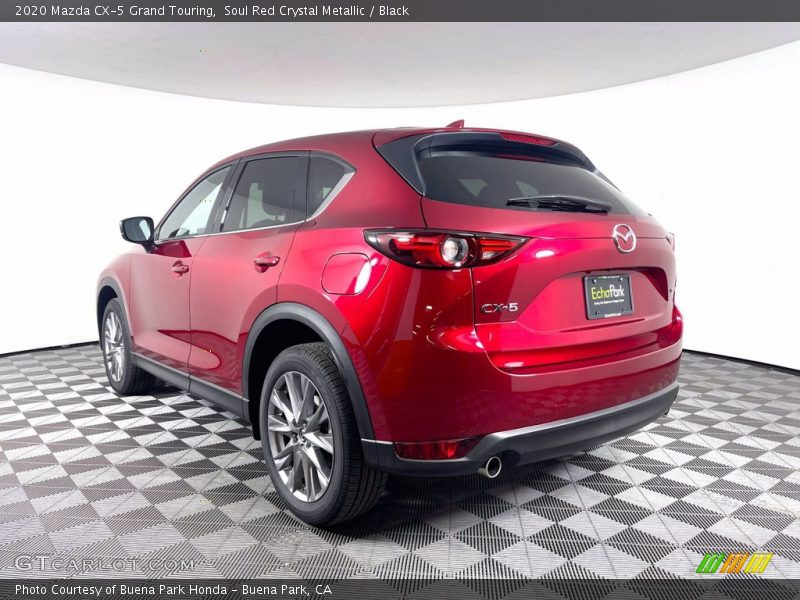 Soul Red Crystal Metallic / Black 2020 Mazda CX-5 Grand Touring