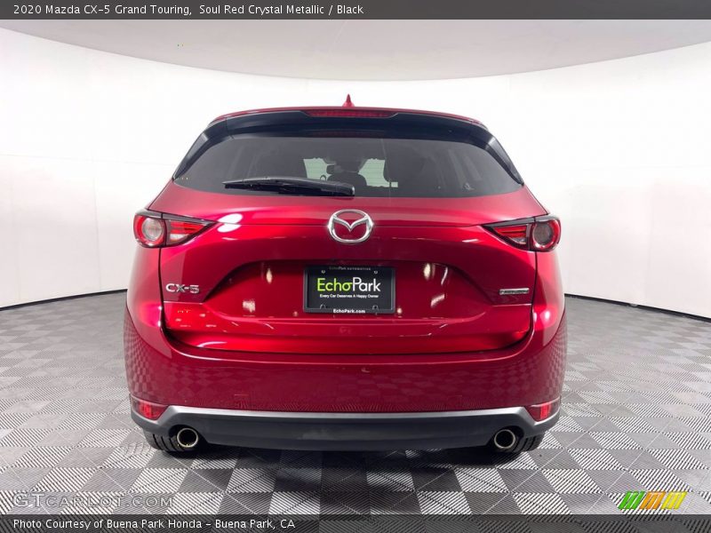 Soul Red Crystal Metallic / Black 2020 Mazda CX-5 Grand Touring