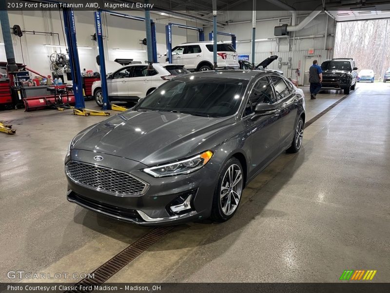 Magnetic / Ebony 2019 Ford Fusion Titanium AWD