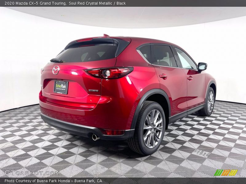 Soul Red Crystal Metallic / Black 2020 Mazda CX-5 Grand Touring