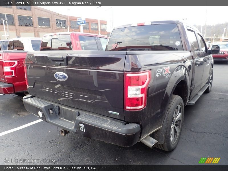 Magma Red / Black 2019 Ford F150 STX SuperCrew 4x4