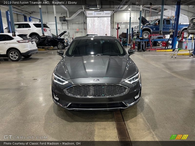 Magnetic / Ebony 2019 Ford Fusion Titanium AWD