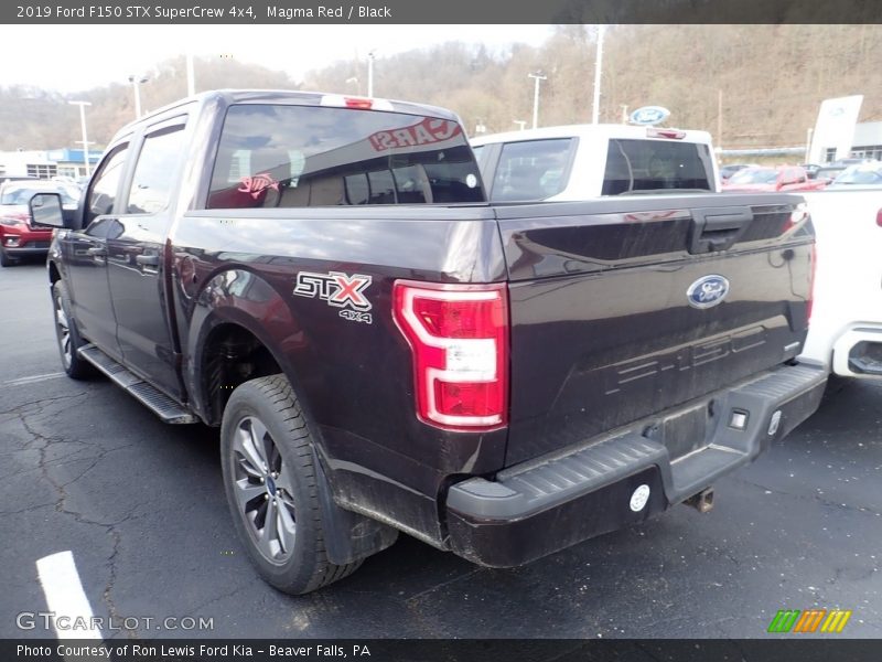 Magma Red / Black 2019 Ford F150 STX SuperCrew 4x4