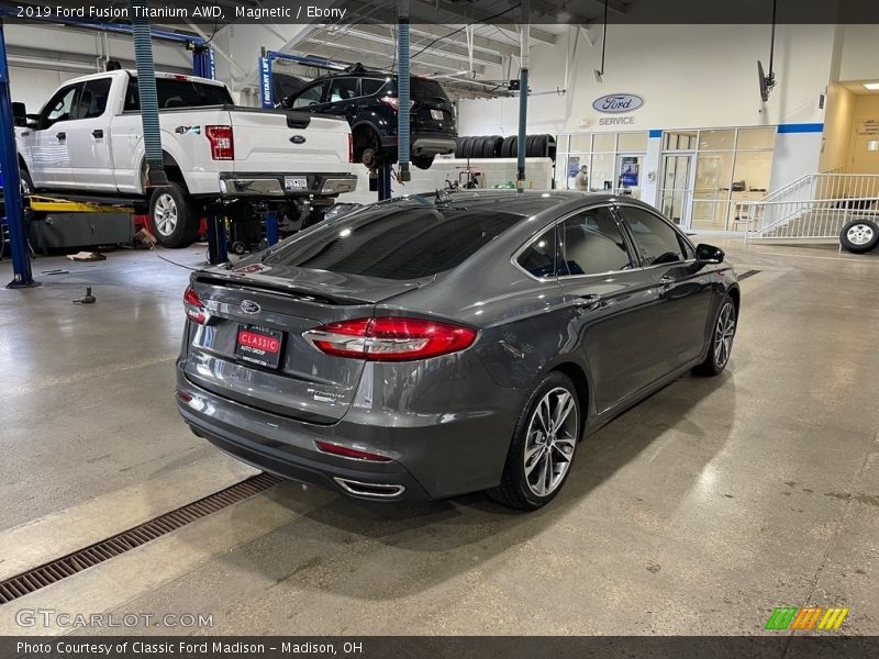 Magnetic / Ebony 2019 Ford Fusion Titanium AWD