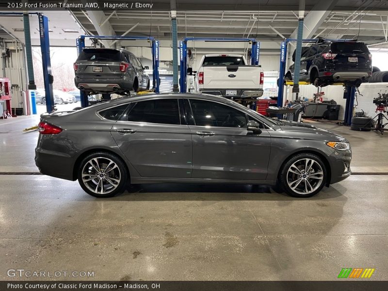 Magnetic / Ebony 2019 Ford Fusion Titanium AWD