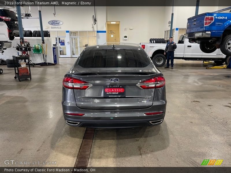 Magnetic / Ebony 2019 Ford Fusion Titanium AWD