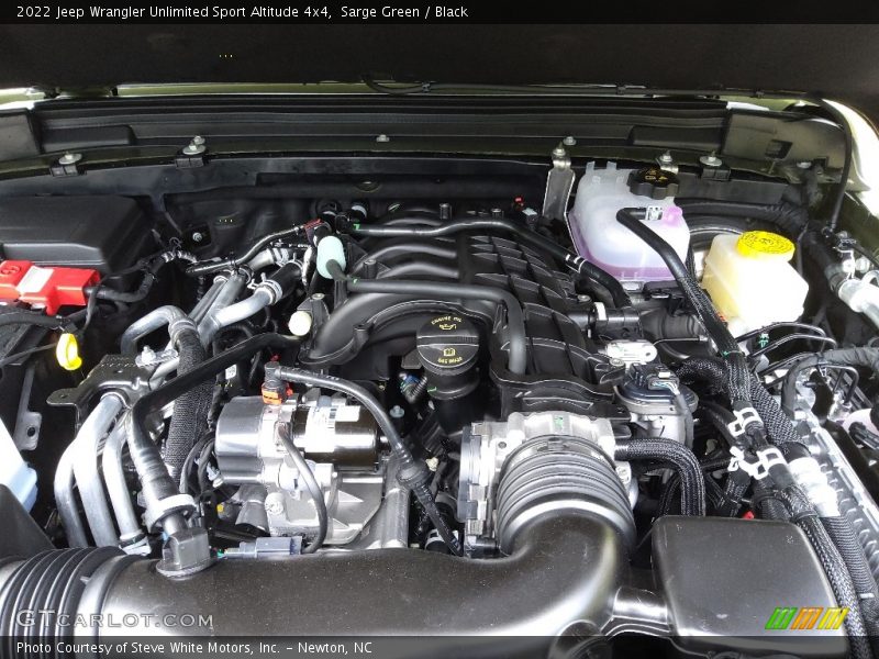 Sarge Green / Black 2022 Jeep Wrangler Unlimited Sport Altitude 4x4