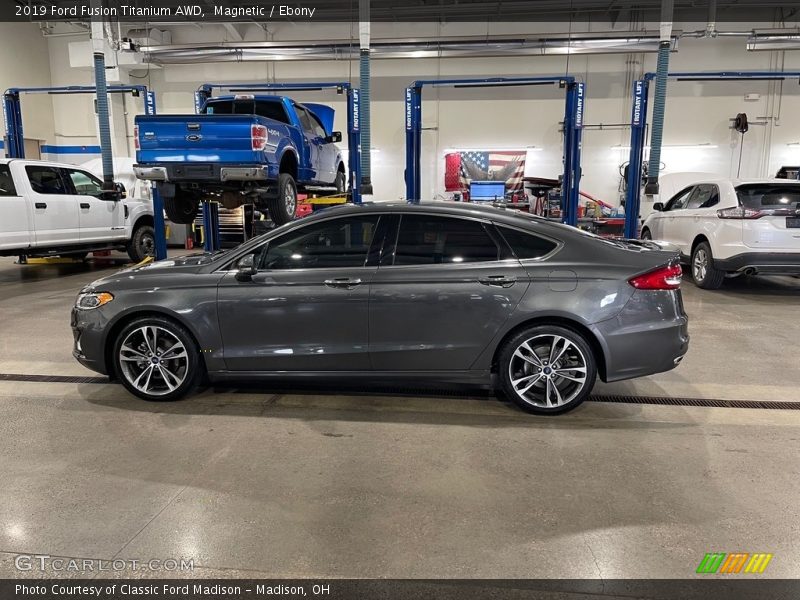 Magnetic / Ebony 2019 Ford Fusion Titanium AWD