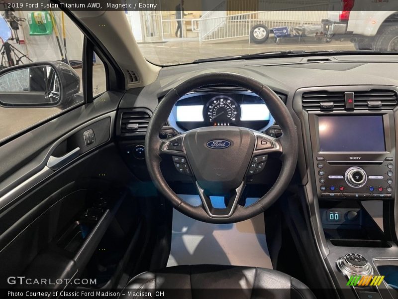 Magnetic / Ebony 2019 Ford Fusion Titanium AWD