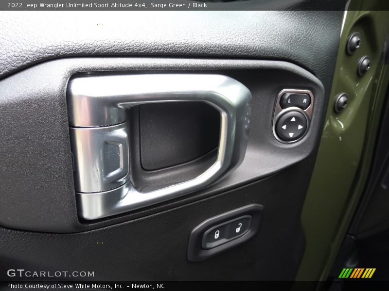Sarge Green / Black 2022 Jeep Wrangler Unlimited Sport Altitude 4x4