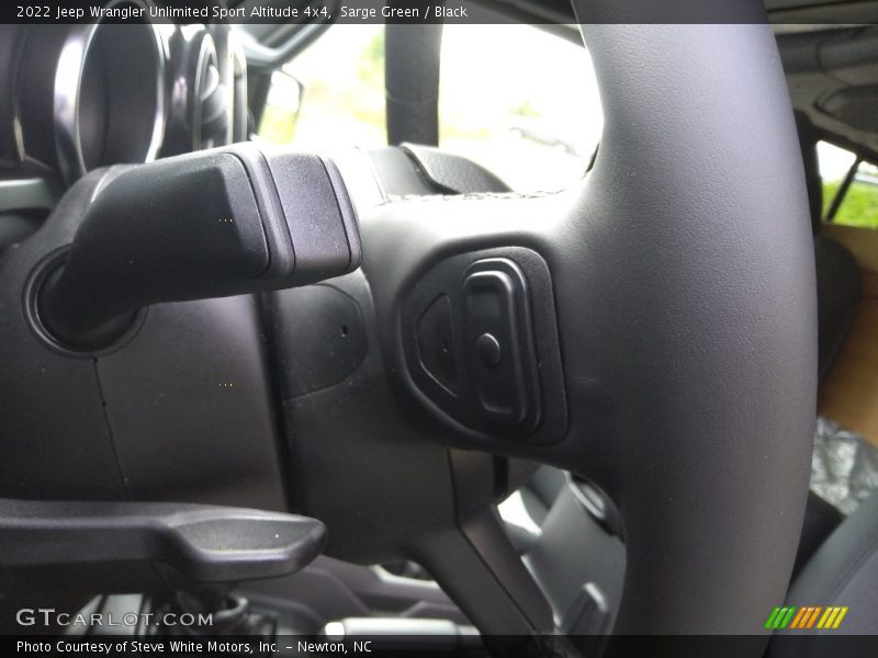Sarge Green / Black 2022 Jeep Wrangler Unlimited Sport Altitude 4x4