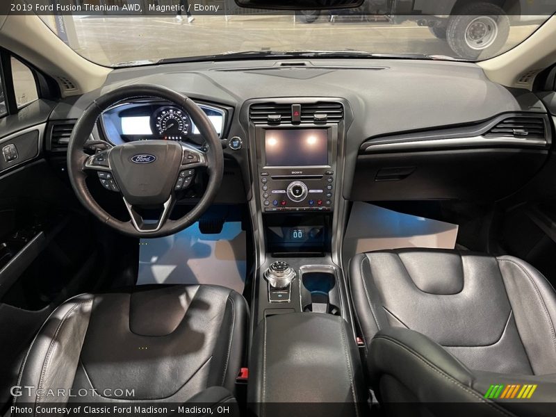 Magnetic / Ebony 2019 Ford Fusion Titanium AWD