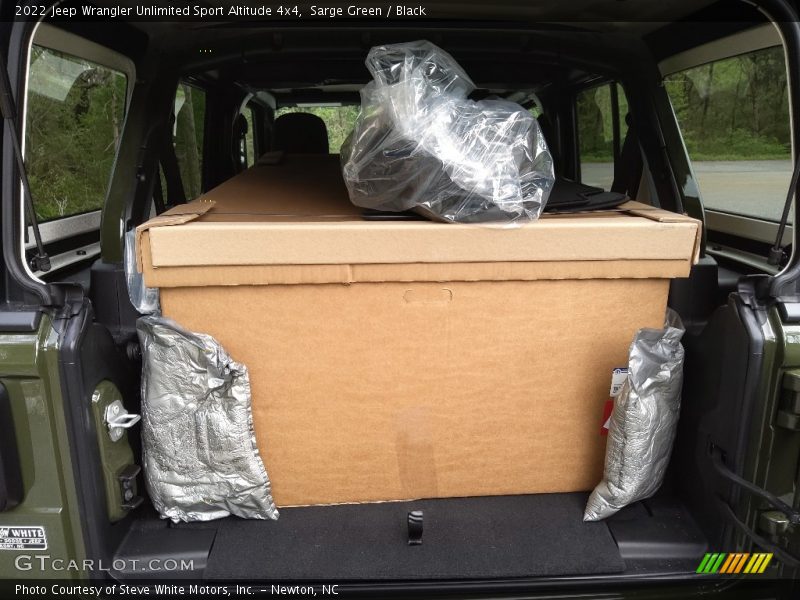 Sarge Green / Black 2022 Jeep Wrangler Unlimited Sport Altitude 4x4