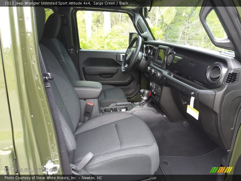 Sarge Green / Black 2022 Jeep Wrangler Unlimited Sport Altitude 4x4