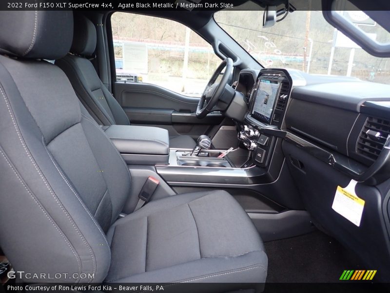 Front Seat of 2022 F150 XLT SuperCrew 4x4