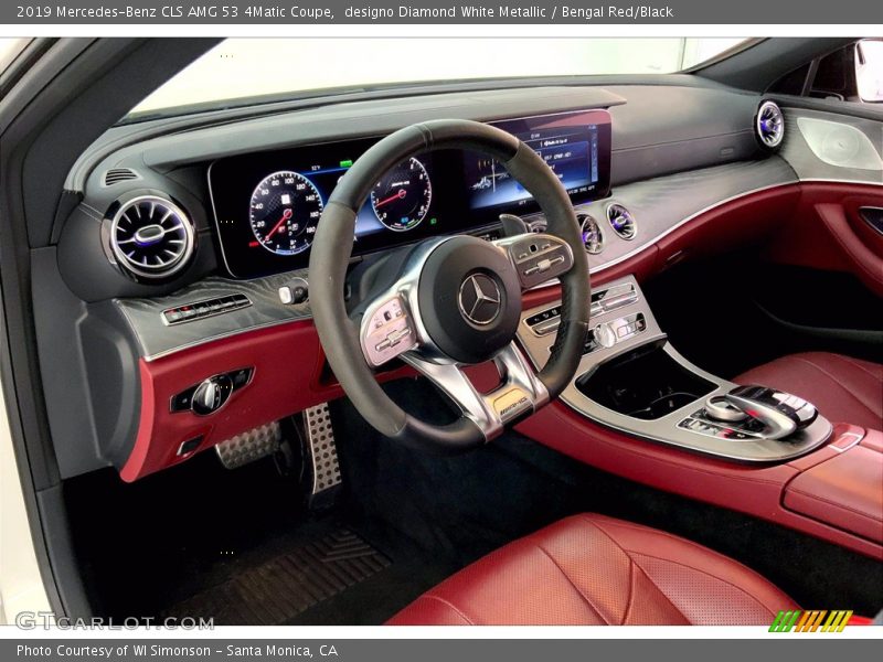  2019 CLS AMG 53 4Matic Coupe Bengal Red/Black Interior