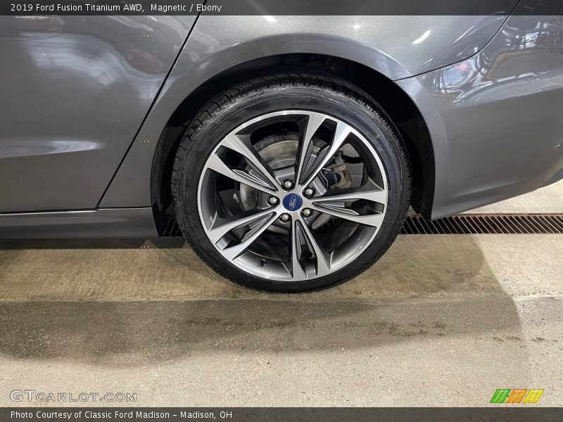 Magnetic / Ebony 2019 Ford Fusion Titanium AWD