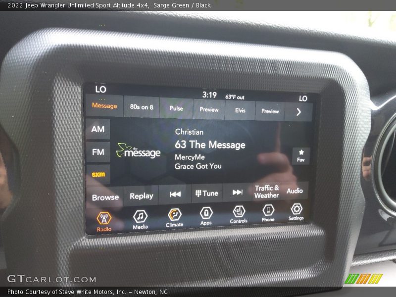 Sarge Green / Black 2022 Jeep Wrangler Unlimited Sport Altitude 4x4