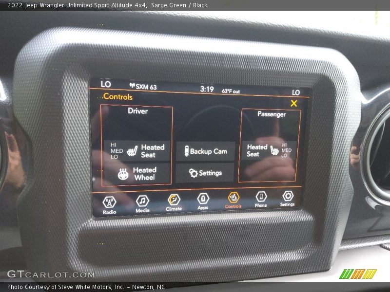 Sarge Green / Black 2022 Jeep Wrangler Unlimited Sport Altitude 4x4