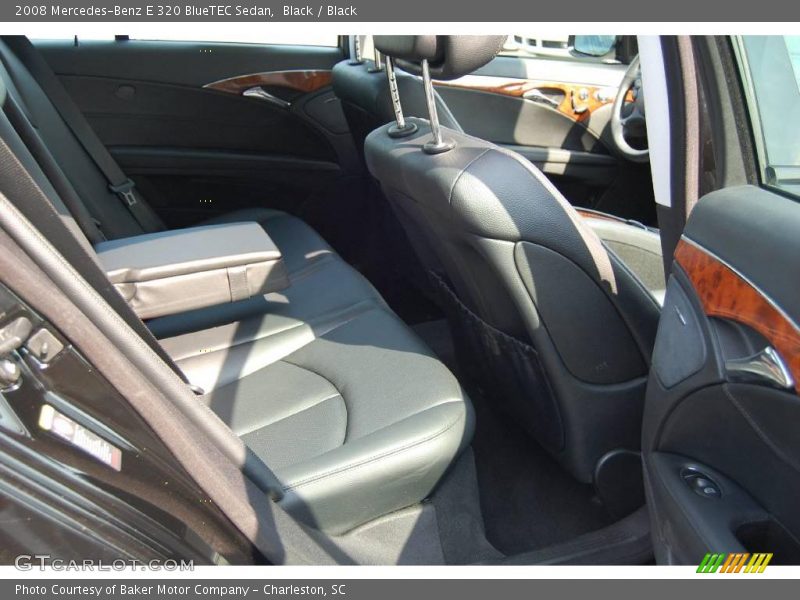 Black / Black 2008 Mercedes-Benz E 320 BlueTEC Sedan