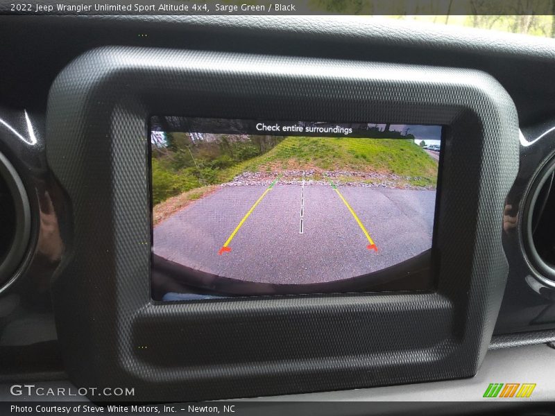 Sarge Green / Black 2022 Jeep Wrangler Unlimited Sport Altitude 4x4