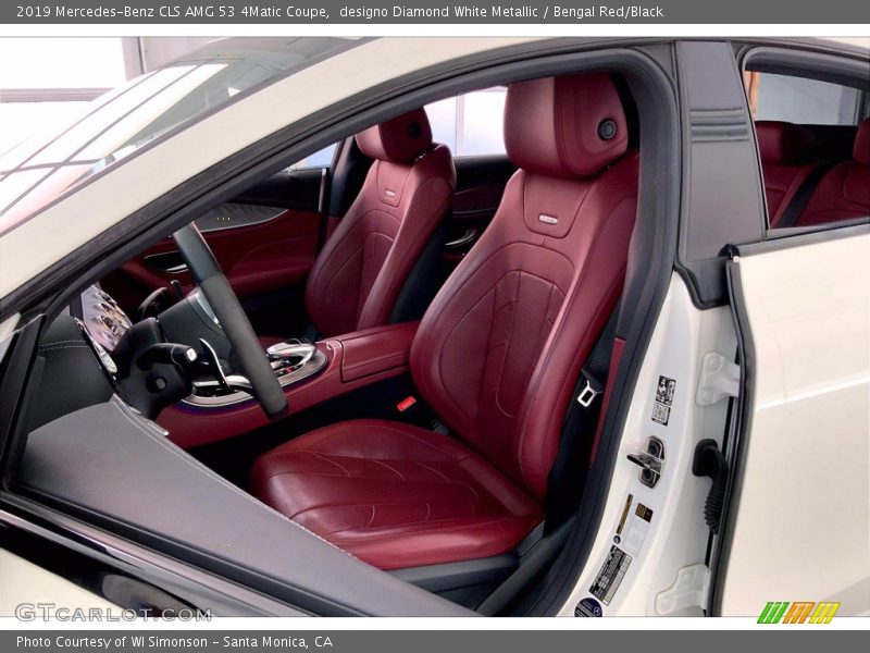 Front Seat of 2019 CLS AMG 53 4Matic Coupe