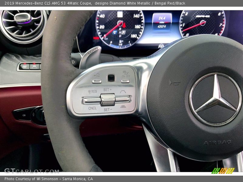 2019 CLS AMG 53 4Matic Coupe Steering Wheel