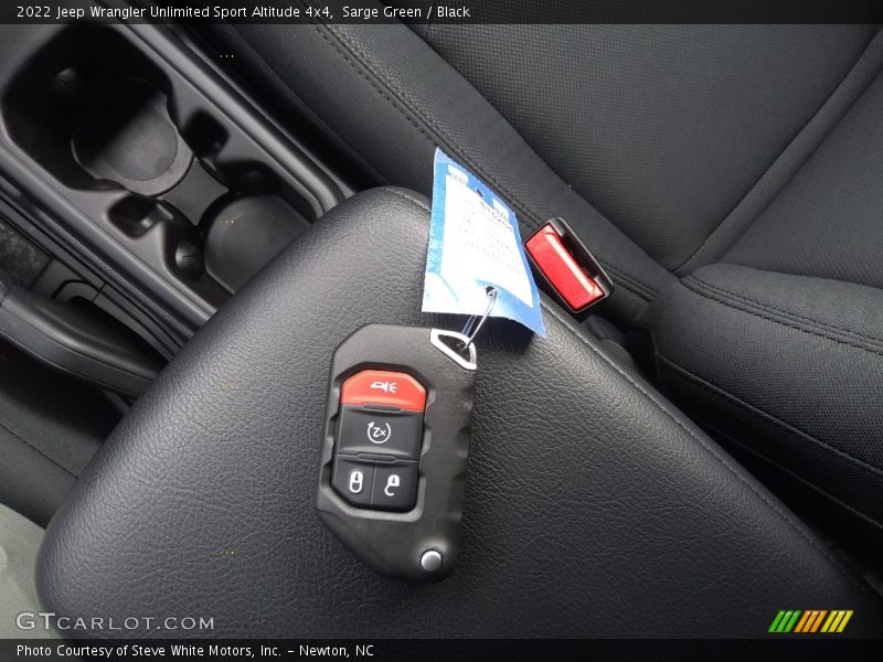 Sarge Green / Black 2022 Jeep Wrangler Unlimited Sport Altitude 4x4