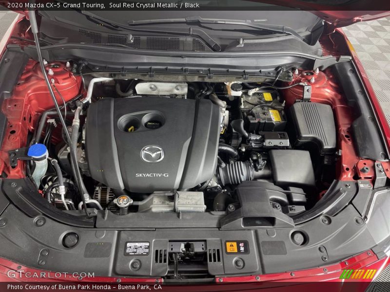  2020 CX-5 Grand Touring Engine - 2.5 Liter SKYACTIV-G DI DOHC 16-Valve VVT 4 Cylinder