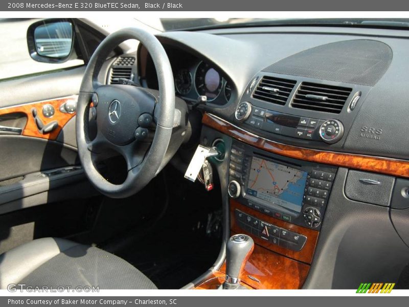 Black / Black 2008 Mercedes-Benz E 320 BlueTEC Sedan