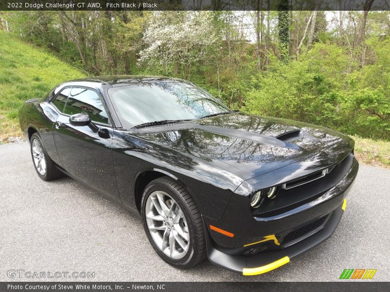 Pitch Black / Black 2022 Dodge Challenger GT AWD