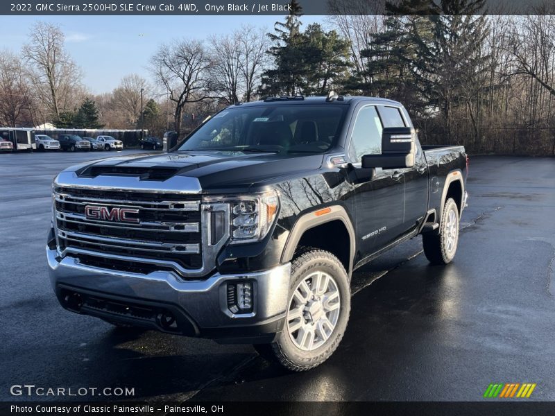 Onyx Black / Jet Black 2022 GMC Sierra 2500HD SLE Crew Cab 4WD