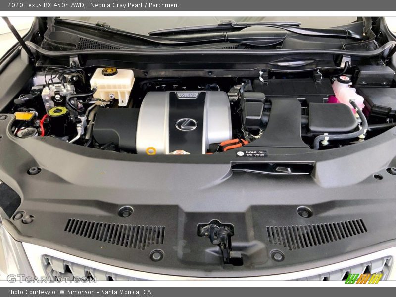  2020 RX 450h AWD Engine - 3.5 Liter DOHC 24-Valve VVT-i V6 Gasoline/Electric Hybrid