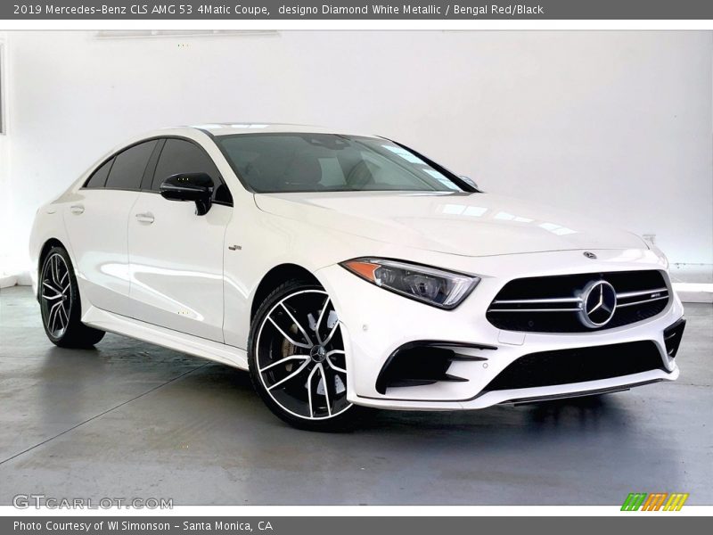 Front 3/4 View of 2019 CLS AMG 53 4Matic Coupe