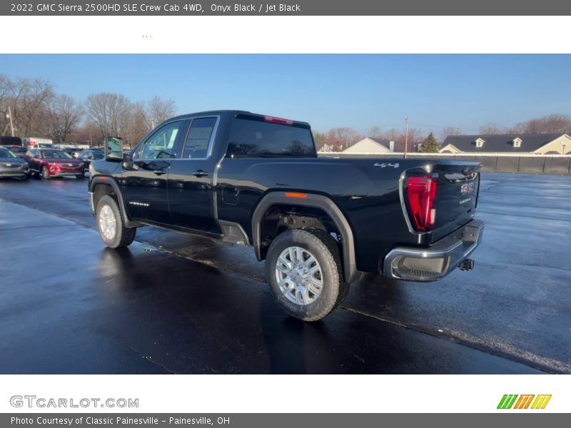 Onyx Black / Jet Black 2022 GMC Sierra 2500HD SLE Crew Cab 4WD