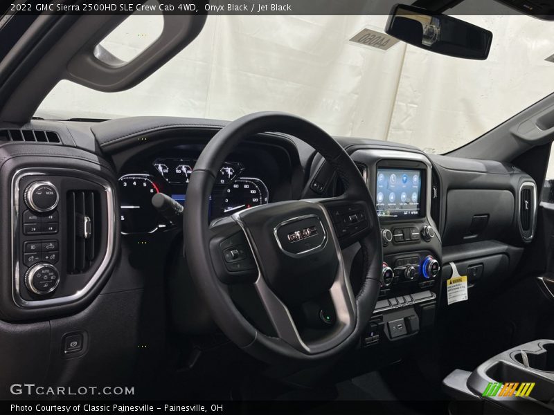 Onyx Black / Jet Black 2022 GMC Sierra 2500HD SLE Crew Cab 4WD
