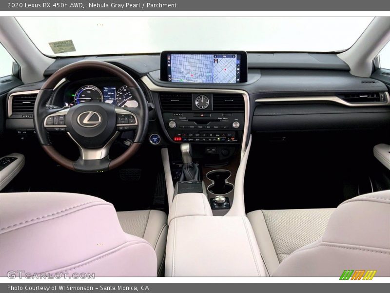 Dashboard of 2020 RX 450h AWD