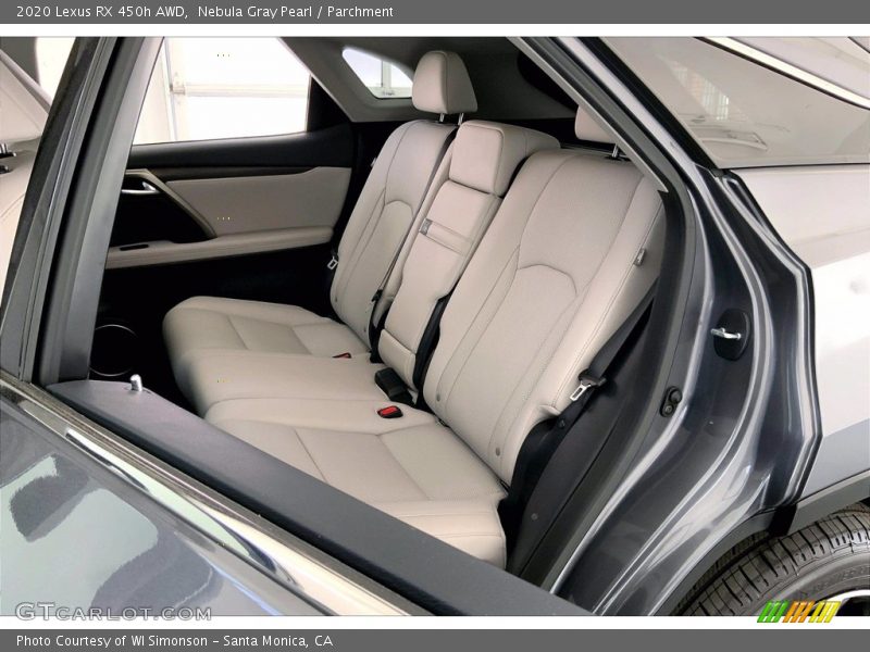 Rear Seat of 2020 RX 450h AWD