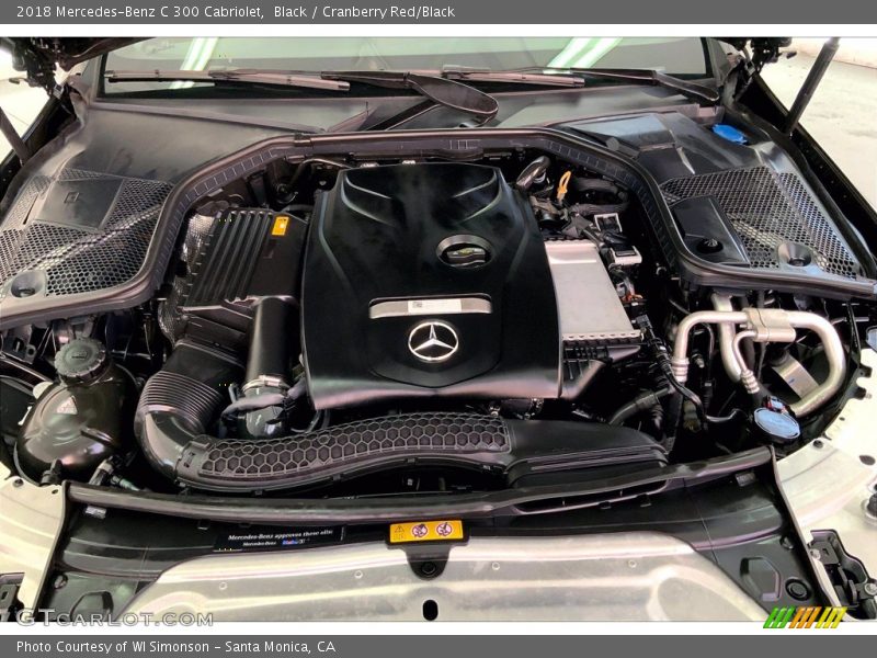  2018 C 300 Cabriolet Engine - 2.0 Liter Turbocharged DOHC 16-Valve VVT 4 Cylinder