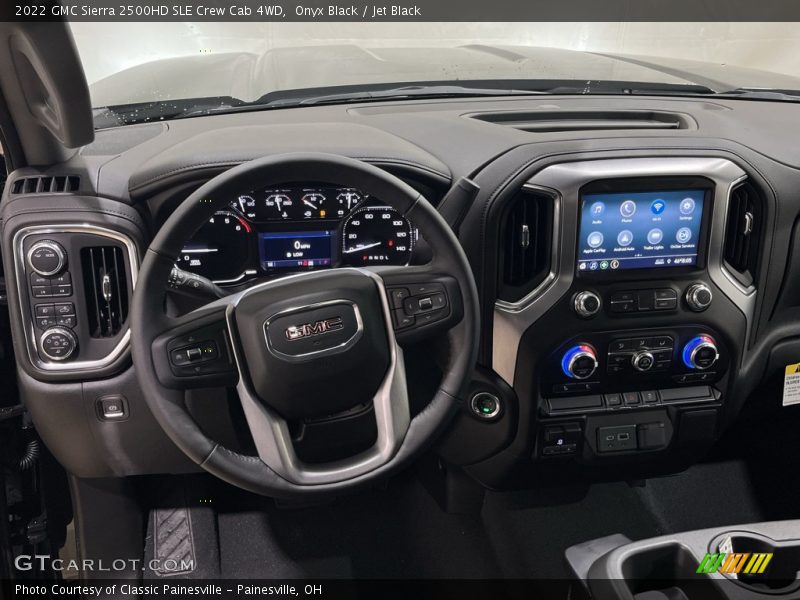 Onyx Black / Jet Black 2022 GMC Sierra 2500HD SLE Crew Cab 4WD