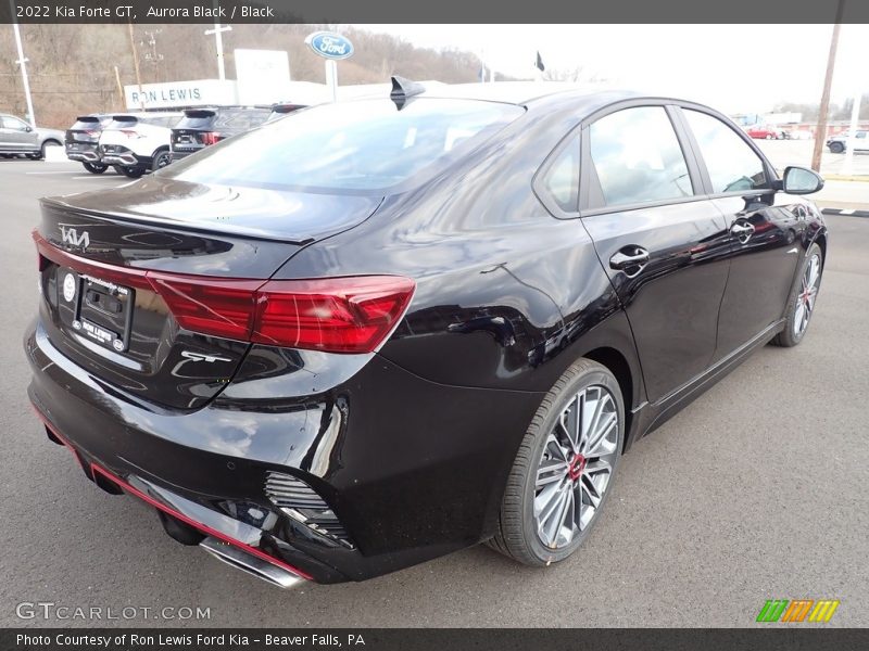 Aurora Black / Black 2022 Kia Forte GT