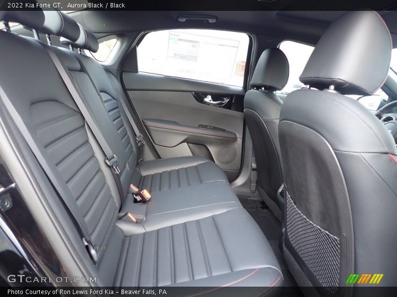 Rear Seat of 2022 Forte GT