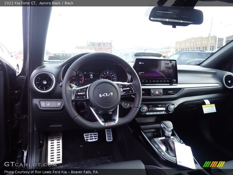Dashboard of 2022 Forte GT