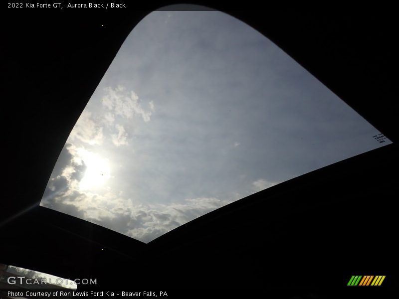 Aurora Black / Black 2022 Kia Forte GT