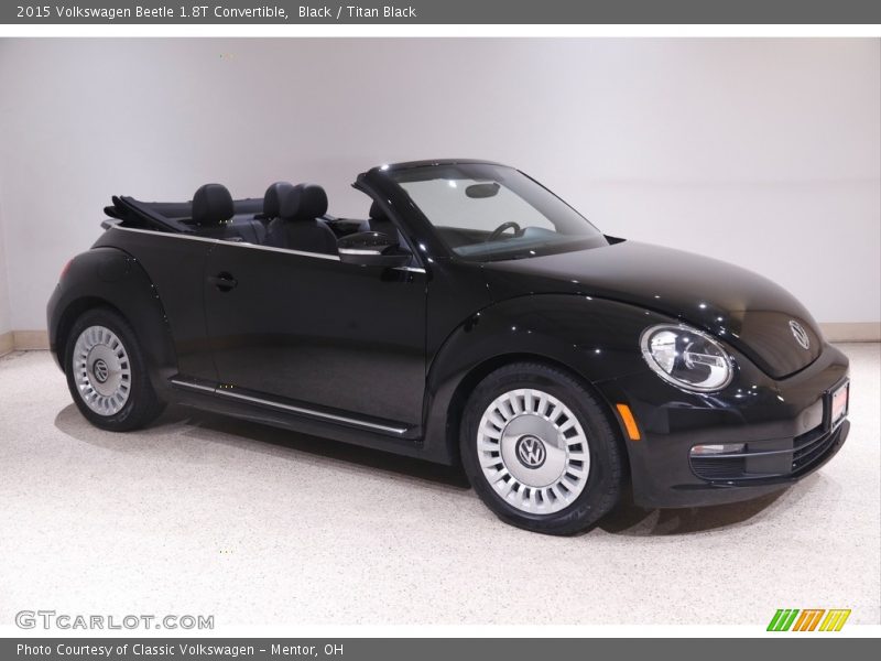 Front 3/4 View of 2015 Beetle 1.8T Convertible